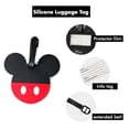 thumbnail image 4 of Disney Minnie and Mickey Mouse Red and Black Luggage Tag Set, 4 Pieces, 4 of 5