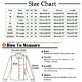 thumbnail image 3 of Aueoeo Womens Blouse Shirt Floral Printed Jaket Long Sleeve V Neck Casual Blouse Button Up Shirt Tops, 3 of 6