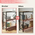 thumbnail image 6 of Bestier 47 inch Corner L-Shaped Desk with Storage Shelves Writing Desk Wash Grey, 6 of 11