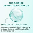 thumbnail image 2 of Agua micelar, ácido salicílico Garnier, 400 ml, paquete de 2, 2 of 8