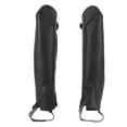 thumbnail image 2 of Equestrian English Riding Unisex Kids Half Chap, 2PCS Microfiber Childs Half Chap with Zipper, Equestrian Protective Gear for Horseback Riding, Ergonomic Design, 2 of 7