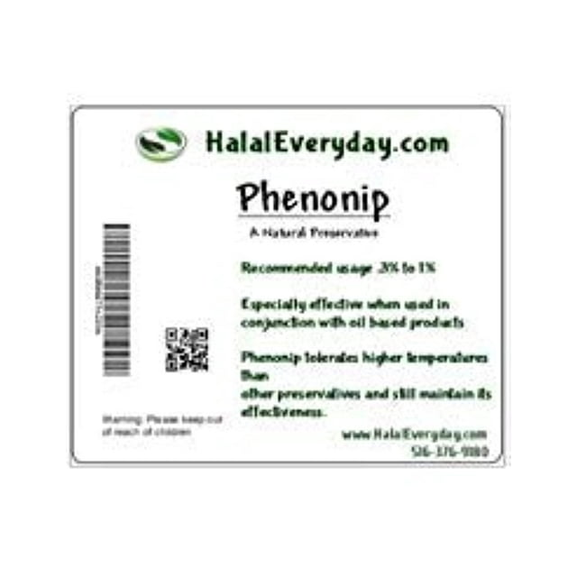 Phenonip - Conservante utilizado para loción, crema, bálsamo labial o mantequilla corporal, 2 onzas - Suficiente conservante para soportar aproximadamente 12 libras. de producto