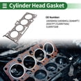 thumbnail image 2 of Junta de Culata de Cilindro Sin Izquierda o Derecha para Jeep Compass 2017 L4 2.4L (DOHC) para Jeep MK Series Compass 2007-2016 L4 2.4L No.1005B450 1 pc, 2 of 6