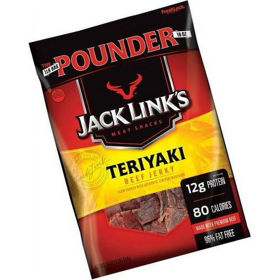 Jack Link's Teriyaki Beef Jerky (16 oz.)