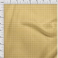thumbnail image 4 of oneOone Cotton Poplin Mustard Yellow Fabric Asian Block Sewing Material Print Fabric By The Yard 56 Inch Wide, 4 of 5