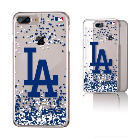 La Dodgers Mini - LA Dodgers Dodgers Confetti Clear Case for iPhone 8 Plus / 7 Plus / 6 Plus