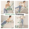 thumbnail image 6 of RICAN Adjustable Ab Machine, Abdominal Trainers for Full Body Workout, Foldable Abdominal Exercise with Knee Protection, Green, 6 of 9