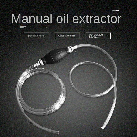Car Manual Oil Extractor Car Check Valve Pumping Oil Pipe Pumping Oil Pump Pump Fish Tank Water Exchange