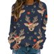 thumbnail image 2 of Puntoco Mujer Invierno Sexy Cuello Redondo Manga Larga tops Navidad Impreso Regular Sudaderas Sudadera Blusa Puntoco Puntoco-649, 2 of 5