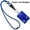 Blue, variant on Top Loading THREE ID Card Badge Holder with Heavy Duty Lanyard w/ Detachable Metal Clip and Key Ring by Specialist ID, Sold Individually (One Holder / 3 Cards Inside) (Blue)