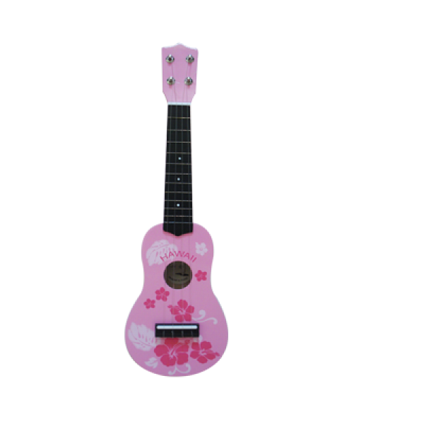 Souvenir Ukulele Pink Ukulele W/hibiscus - Walmart.com - Walmart.com