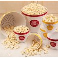 thumbnail image 3 of Hutzler Popcorn Bowl, Durable Plastic Individual-Sized Popcorn Serving Bowl, 2 Cup Capacity, Yellow, 3 of 12