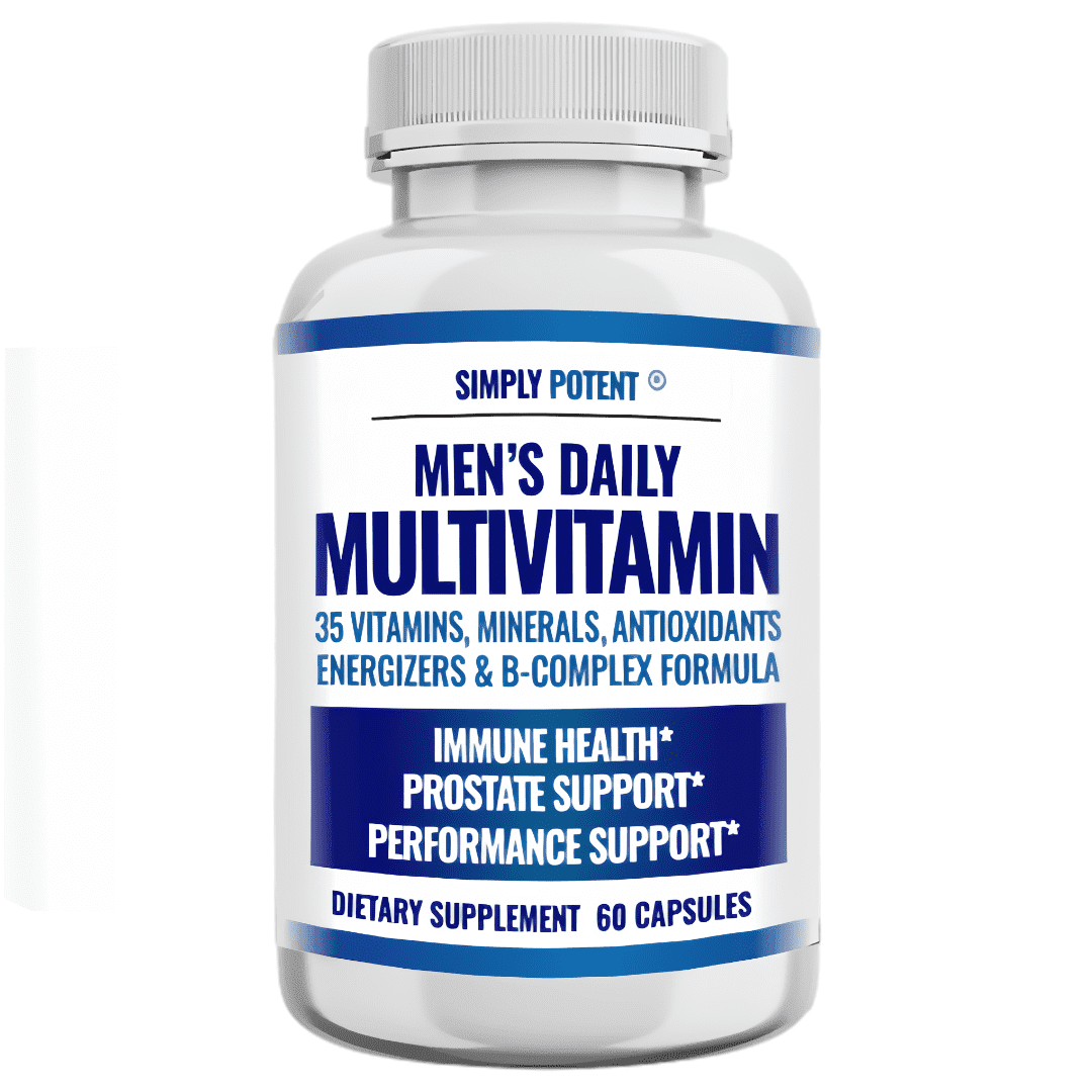 Simply Potent Multivitamin for Men, 35 Nutrients, Antioxidant, Immune & Prostate Support, 60 Capsules