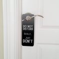 thumbnail image 3 of Do Not Disturb Really Just Don't Plastic Door Knob Hanger Sign, 3 of 3
