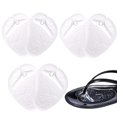 thumbnail image 1 of Pads for Thong Sandals Flip-Flops, Self-Adhesive Gel Cushion Pad Non Slip Sandal Insoles Thong Slipper, 2 Pairs (D-2)-YuJia, 1 of 5