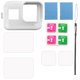 thumbnail image 2 of Kit de funda protectora de silicona para cámara de acción SUSUchens para GoPro Hero 8, color negro y blanco, 2 of 8