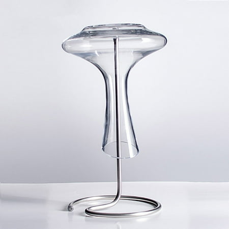 

Stainless Steel Wine Decanter Holder Drying Stand Plus Drying Rack Disp-xp b WA