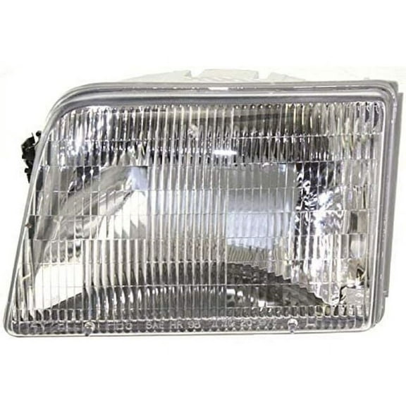 Left Driver Side Headlight Assembly - Compatible with 1993 - 1997 Ford Ranger 4WD RWD 1994 1995 1996