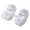 White, variant on MUXiin Newbron Baby Girls Mary Jane Shoes with Headband Soft Sole Anti-skidding Bowknot Lace Princess Flats Shower Wedding Dress Crib Shoes
