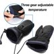 thumbnail image 3 of Blue Manoplas de calefacción eléctrica Usb para patinaje de esquí cálido de invierno guantes de calefacción de tesoro de carga, 3 of 5