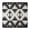 White-71, variant on Fitted Tablecloth Square Floral Tribal Rustic Style, Waterproof Vinyl, Backed, Elastic Edge, Wipeable for Indoor Outdoor Table 34-36"