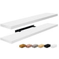 thumbnail image 7 of Sorbus Extra Long Floating Rectangle Shelves – 35" L x 9" D x 1.5" H Faux Wood Wall Shelves, 7 of 7
