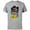 Athletic Heather, variant on Young Jedi Adventures Kai Brightstar Poster Art - Short Sleeve Cotton T-Shirt for Adults - Customized-Black