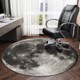 thumbnail image 1 of Home Living Room Bedroom Computer Chair Floor Mat Office Study Swivel Chair Mat Geometric Gaming Chair Floor Mat, 1 of 1