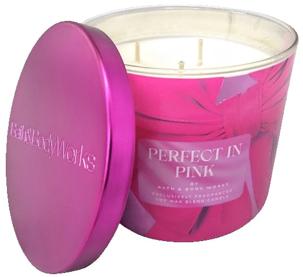 Bath & Body Works Perfect In Pink 3-Wick Scented Candle - Walmart.com