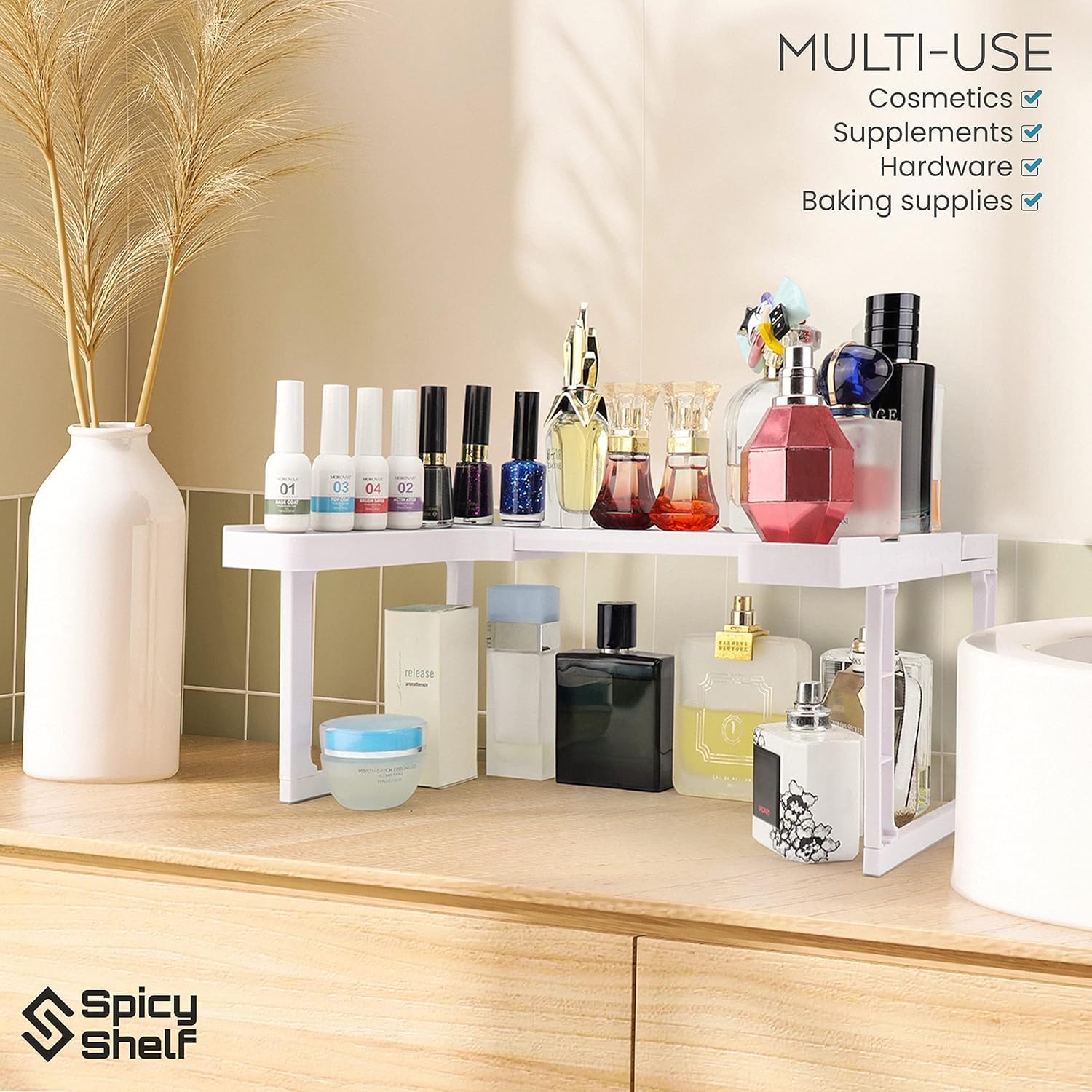 Spicy Shelf Premium 2-Tier Cabinet Organizer photo 5