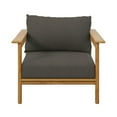 thumbnail image 5 of Modway Wren Outdoor Patio Teak Wood ArmchairSet of 2 in Natural Flint Gray, 5 of 10
