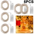 thumbnail image 1 of Guirnalda Luces LED Con Flores para Boda (colorida) 5 Uds., 1 of 2