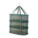 thumbnail image 4 of Red de secado colgante ligera con gancho de cremallera, cesta seca, rejilla para secar plantas Tres capas, 4 of 8