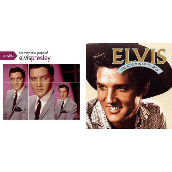 Great Country Songs & Playlist: Very Best Gospel Of Elvis Presley [CD Bundle]