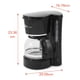 thumbnail image 4 of Cafetera de goteo Elite Gourmet 750 ml Color negro, 4 of 4