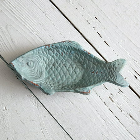 

Verdigris Fish Trinket Dish - Set of 2