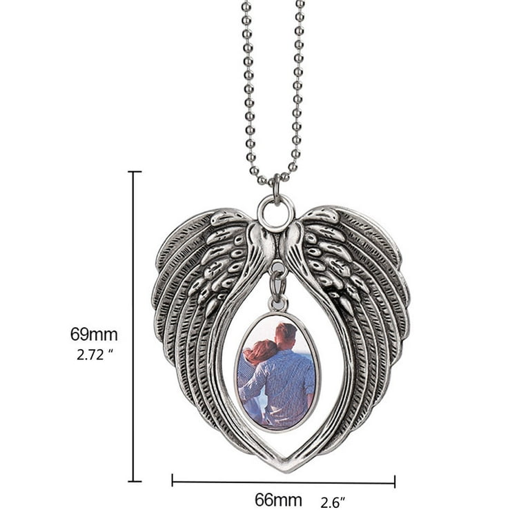 Sublimation Angel Wing Pendant-Double Sided – Vinyl Fun