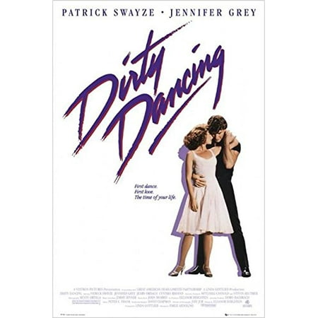 Dancing Art Poster - Dirty Dancing 1987 36x24 Movie Art Print Poster Jennifer Grey Patrick Swayze Time of your Life