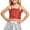 4-Red, variant on Girls' Sparkle Sequins Tank Tops Sleeveless Spaghetti Strap Cami for Girls Belly Hop Jazz Stage Performance