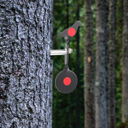YUNLIGHTS Sturdy Alloy Tree Mounted Shooting Target for Outdoor Game Entertainment