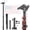Black, variant on Yescom EZ GO 14ft Starlink Gen 3 Pole Ground Mount Kit with Deck Mount & Starlink Adapter Aluminum Telescoping Pole for Home Outdoor Backyard, Black
