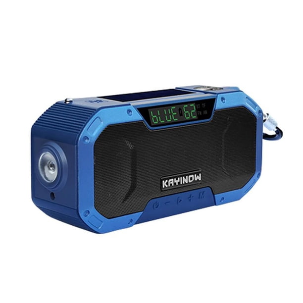 Radio Solar Radio De Emergencia Con Manivela De Mano Con Linterna Banco De Energía Y Alarma Sos Para Acampar Al Aire Libre Senderismo Speravity HA047675-02
