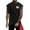 Black, variant on Men's Sleeveless American Flag Graphic Tee Casual Summer Muscle Tank Tops For Gym Sports And Daily Wear,Size S-3XL
