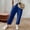 Blue women cargo pants with pockets a1, variant on Cagogo Women's Cargo Trousers with Pockets Elastic Waist Casual Loose Ankle Pants Summer Travel Lounge Pants Drawstring Relaxed Fit Vacation Streetwear, Green M