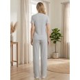 thumbnail image 3 of Conjunto Casual 3 Piezas Pantalón, Short y Blusa Versatilidad y Estilo para Mujer, 3 of 5