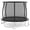 Black, variant on Patiojoy 10FT Trampoline Outdoor Backyard Trampoline w/Safety Enclosure Net & Ladder for Kids & Adults Black