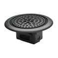 thumbnail image 2 of Marco protector para altavoz de techo de coche, fácil de instalar, micrófono tipo domo para techo de coche Cóncavo negro, 2 of 9