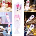 thumbnail image 3 of Matsuzay Ramo de flores rosas de dibujos animados artificiales románticos, regalo romántico para el Día de San Valentín, fiesta, boda, decoración, Kits de decoración para fiestas Azul Matsuzay JJ18351-04, 3 of 6