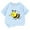 Light Blue, variant on Baby Girl Summer Clothes Summer Cute Cartoon Honey Bee Print Print Short Sleeved Casual T Shirt for Kids Boys and Girls Summer Tops Black 12 Years-13 Years