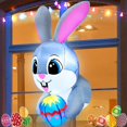 thumbnail image 6 of 4Ft Easter Inflatables Bunny with LED Lights, Blow Up Cute Decor Clearance for Indoor Outdoor Home/Holiday/Party/Yard/Lawn,Gray, 6 of 6